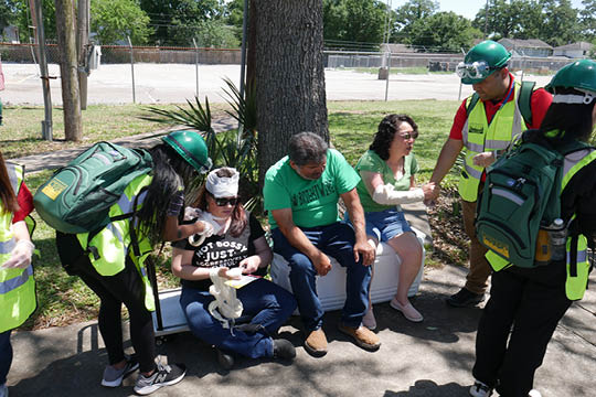 Students Learn about Disaster Preparedness in Largest CERT Class