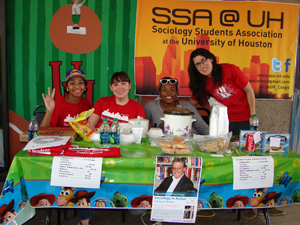 Sociology Students Association hold a bake sale