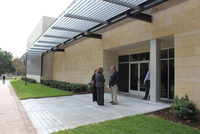 Picture of front of the renovated building