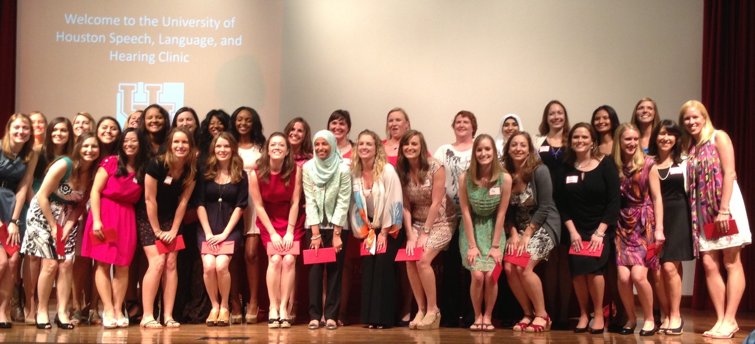 Graduating Students of our COMD Master's Program