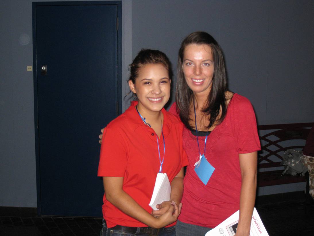 UH Communication Sciences and Disorders students at the event