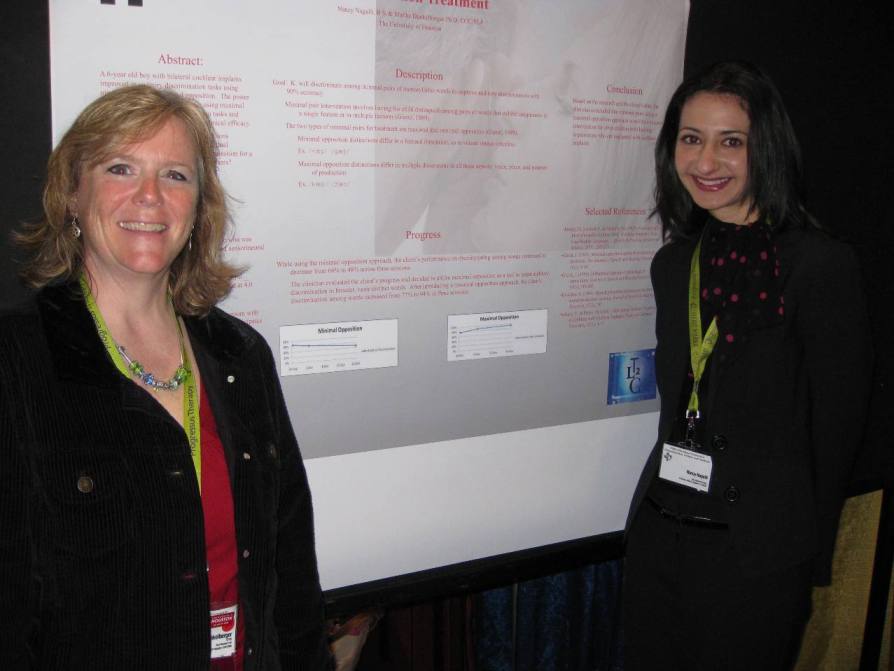 Dr. Martha Dunkelberger and graduate student Nancy Naguib