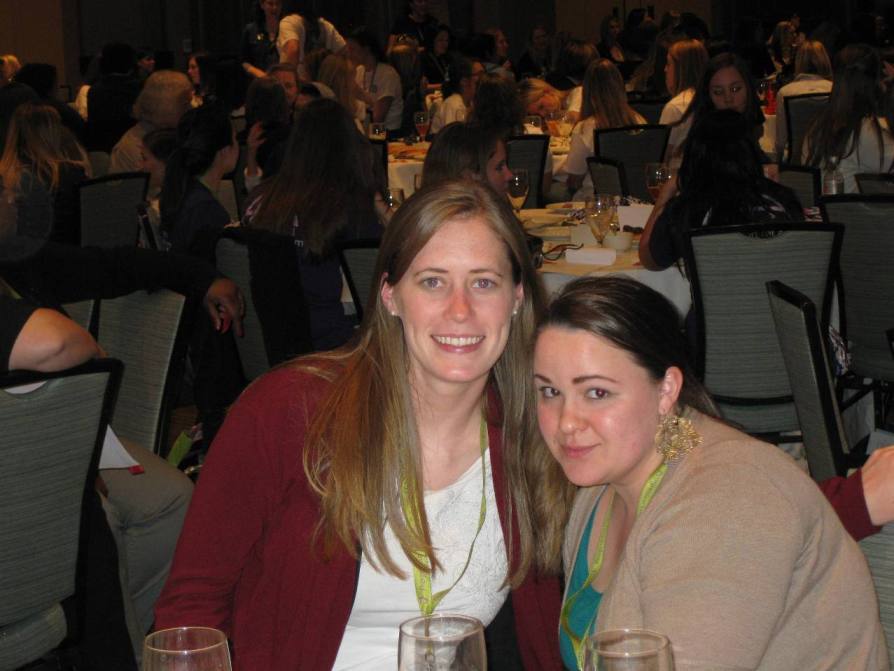 More Praxis Team supporters, Sarah and Carol