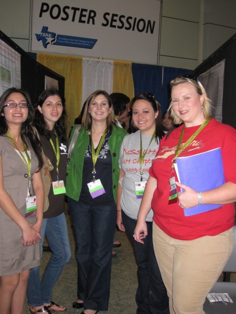 Undergraduate Students at TSHA Poster Sessions