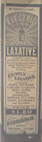 Photo of a laxative container, example of 1920s patent medicine