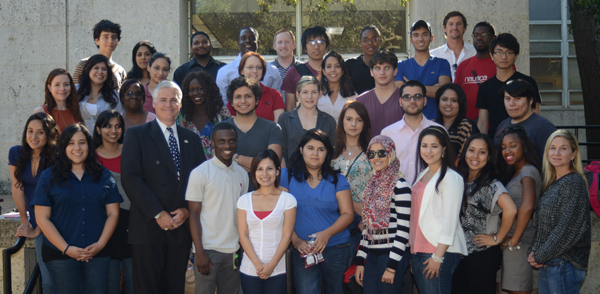 Fall 2012 CHIP Interns with State Representative Dan Huberty