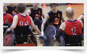 Images From The Cougar Cup Wheelchair Rugby Tournament