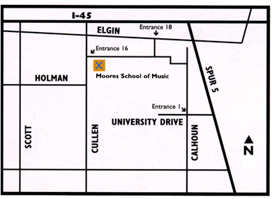 Map to MSM building