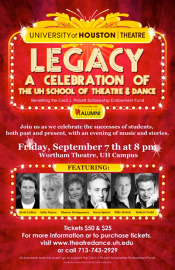 Legacy; A Celebration of the School of Theater and Dance