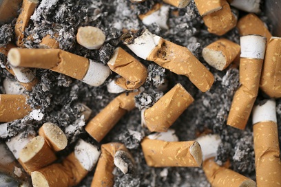 Cigarrette butts image