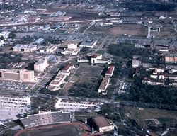 UH aerial view 1960