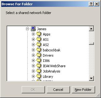 Map Network Drive