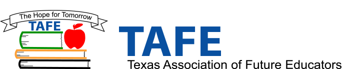 TAFE - Texas Association of Future Educators Logo