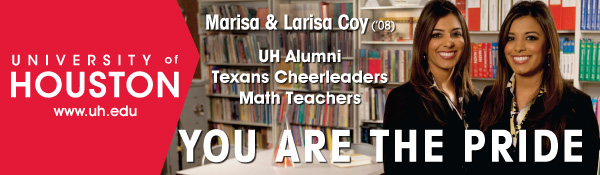 Billboard of Marisa and Larisa Coy, displayed in the greater Houston area, spring 2010.