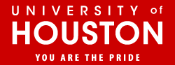 UH Logotype Reversed Red with Tagline