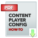 Content Player Configuration - Recommendations