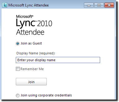Attendee install