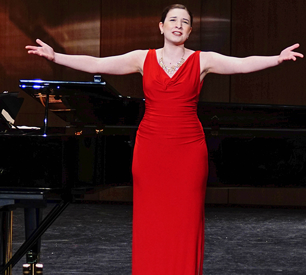 Naomi Brigell at the Kristin Lewis Vocal Scholarship Competition