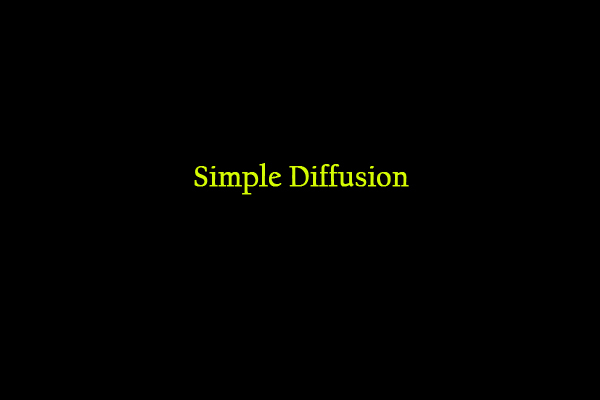 simple diffusion