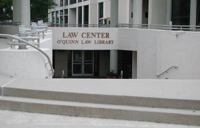 photo of the John M. O'Quinn Law Library
