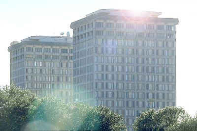 photo of the Moody Towers Residence Halls