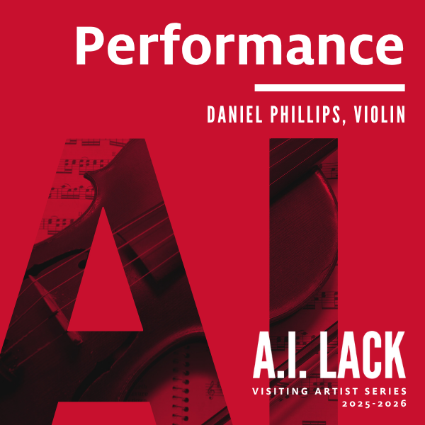 Daniel Phillips Violin Recital