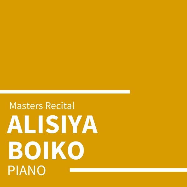 Alisiya Boiko Student Recital