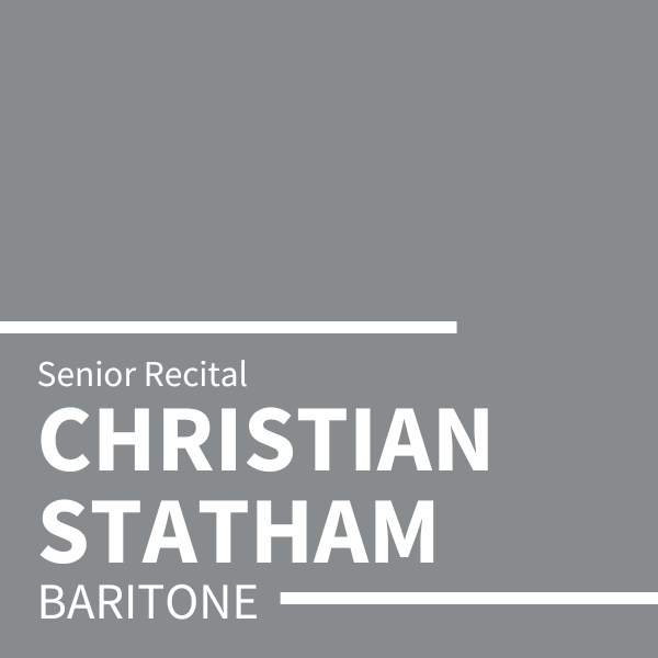 Christian Statham Student Recital