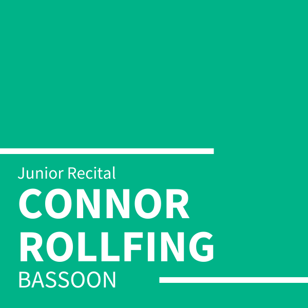 Connor Rollfing Student Recital