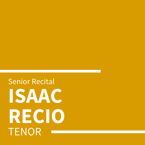 Isaac Recio Student Recital