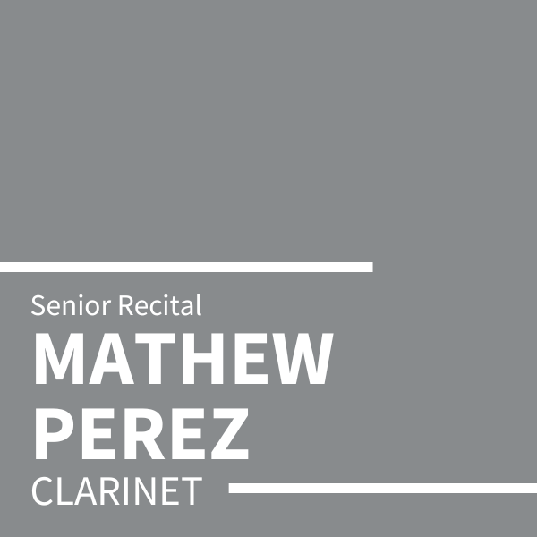 Mathew Perez Student Recital