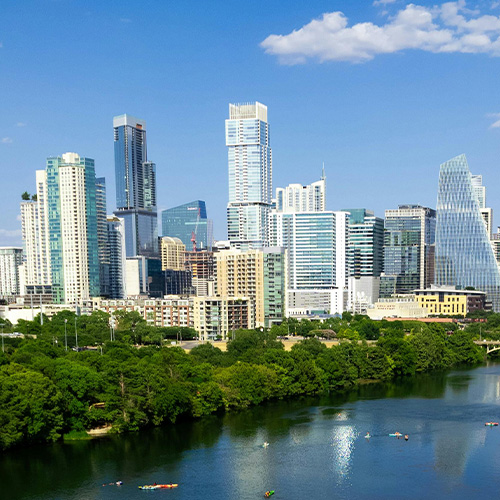 skyline of Austin, Texas
