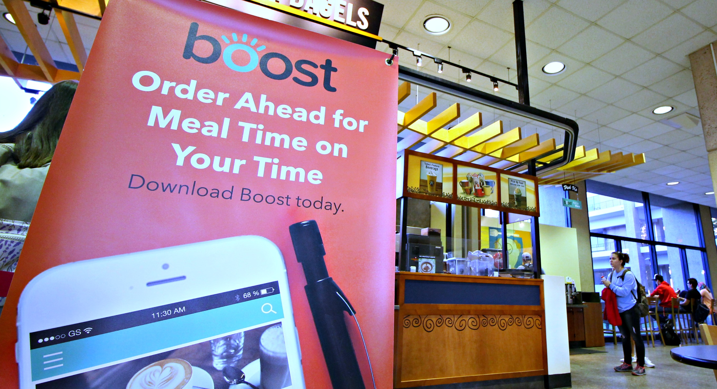 Boost mobile ordering app