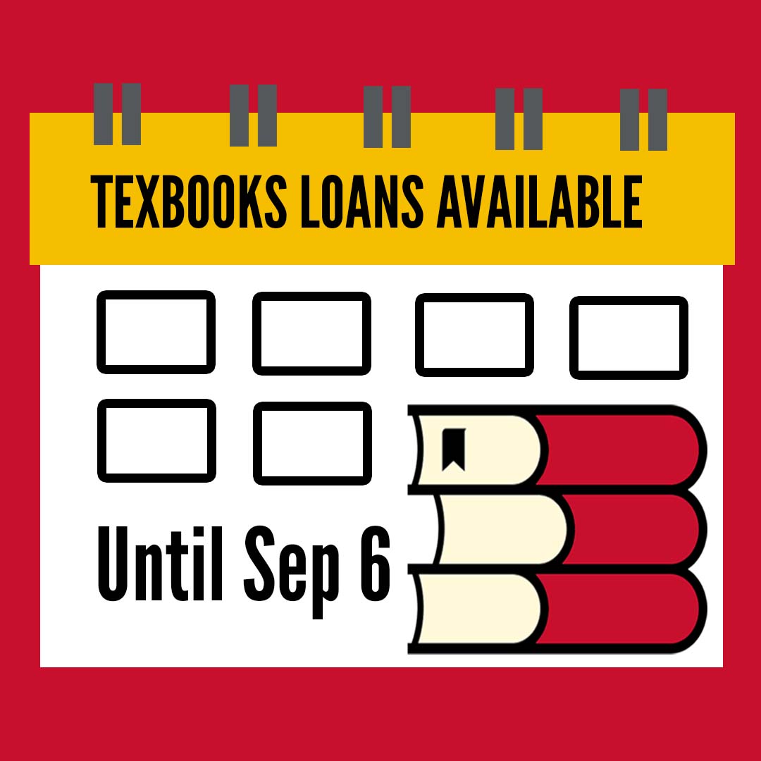 textbook loans deadline graphic