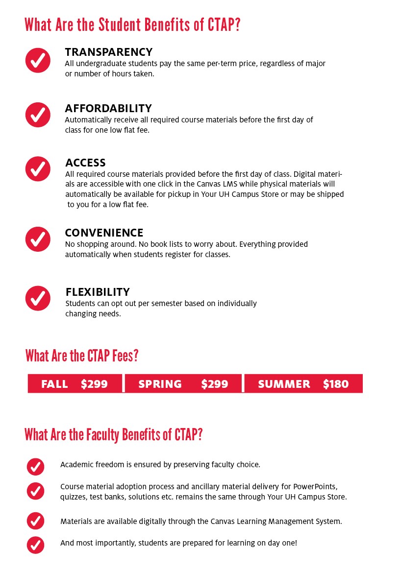 CTAP Benefits by the Numbers