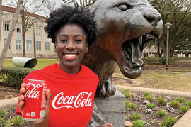  UH Coca-Cola Ambassador Wins Award