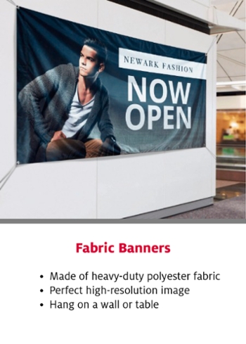Fabric banner
