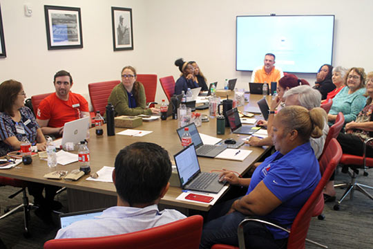 &F Departments Participate in Revenue Vision Training