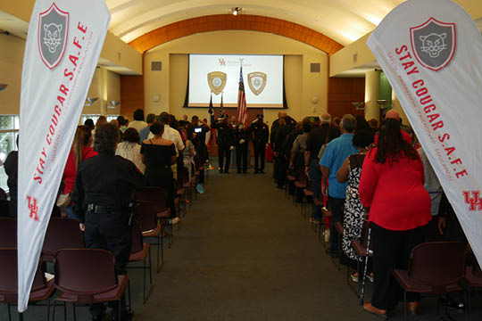 UHPD Badge Pinning