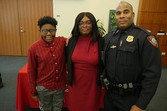 UHPD Badge Pinning