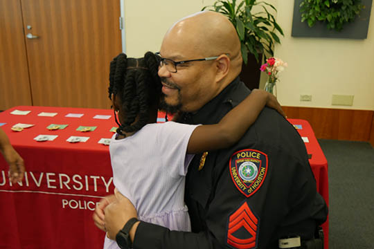 UHPD Badge Pinning