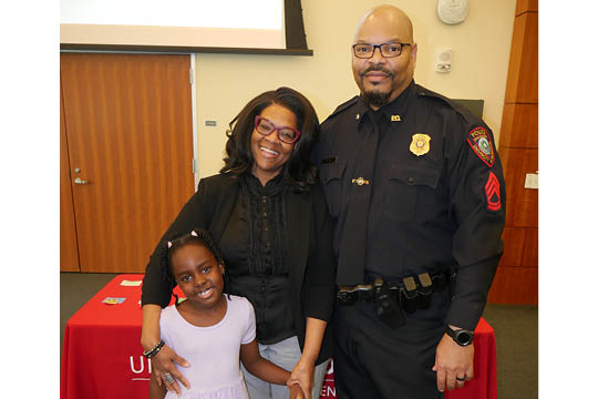 UHPD Badge Pinning