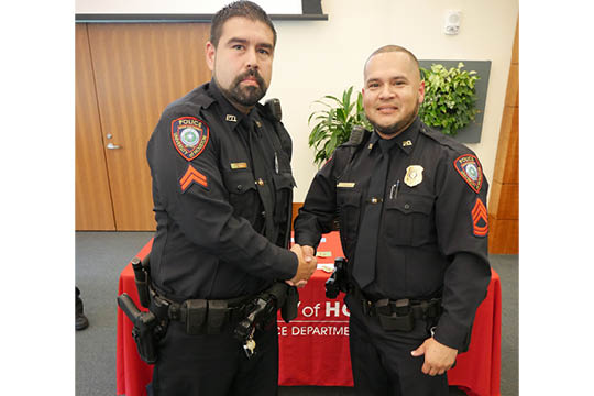 UHPD Badge Pinning