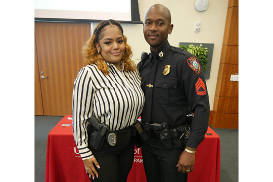 UHPD Badge Pinning