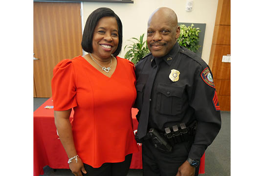 UHPD Badge Pinning