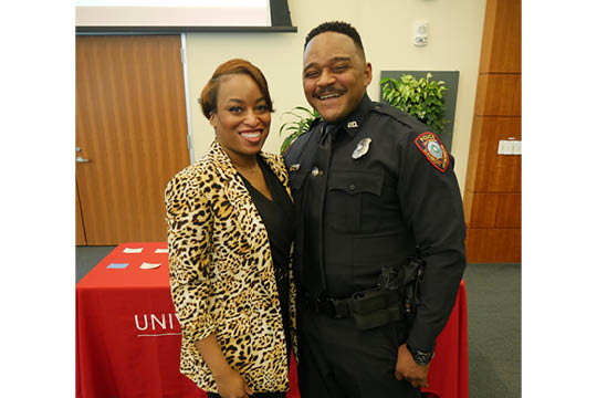 UHPD Badge Pinning