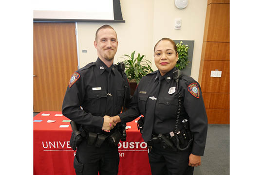 UHPD Badge Pinning