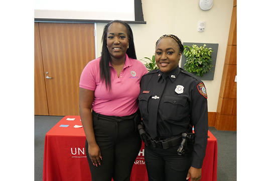 UHPD Badge Pinning