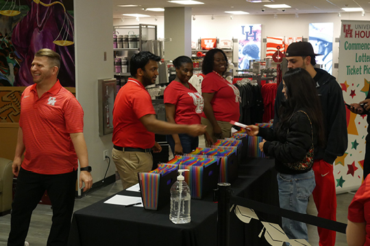 Graduation Celebration Takes Over Campus Store