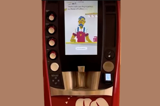 Costa Coffee Vending Machine Now Operating at Blaffer Art Museum 
